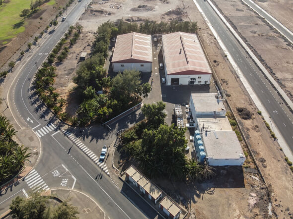 Desaladora depuradora perspectiva Fuerteventura