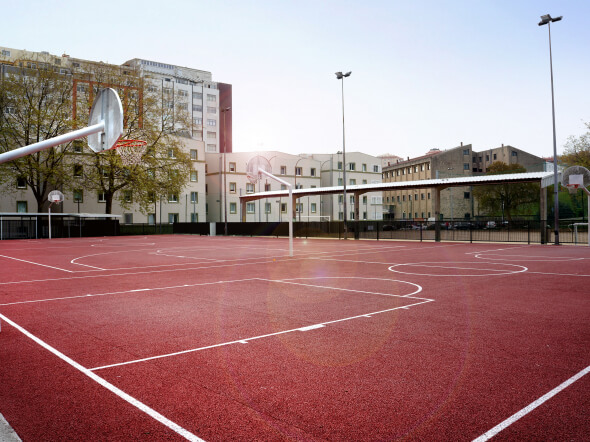 Pista deportiva N S Carmen A Coruña